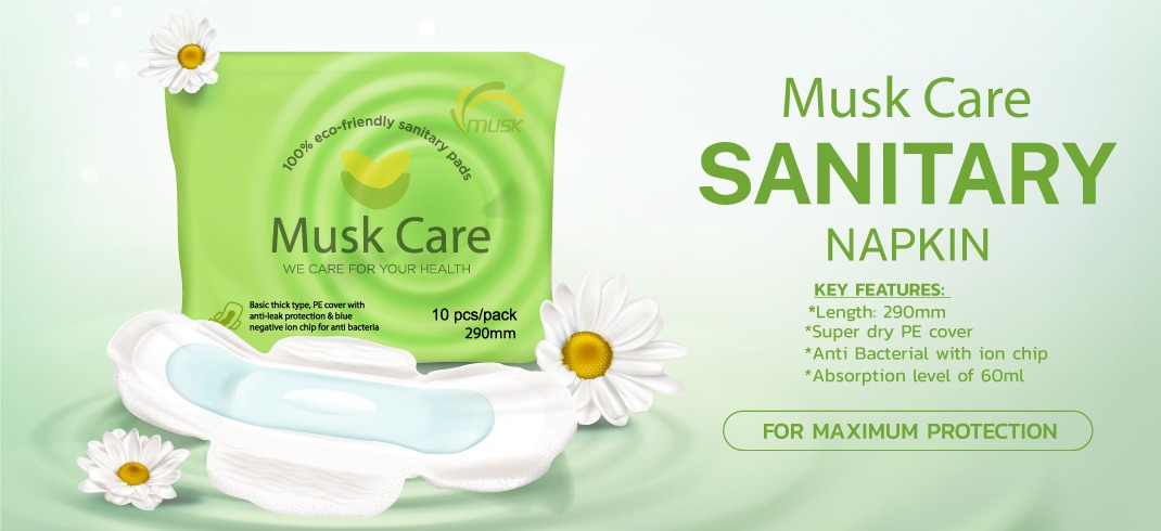 Musk Care Sanitary Towels - Image 3